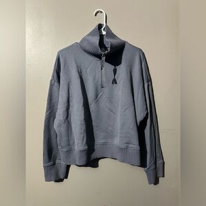 Stylus Quarter-Zip Ribbed Collar Sweater – Women’s Size XL